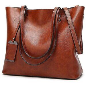Women Tote Bag Purse, Camel